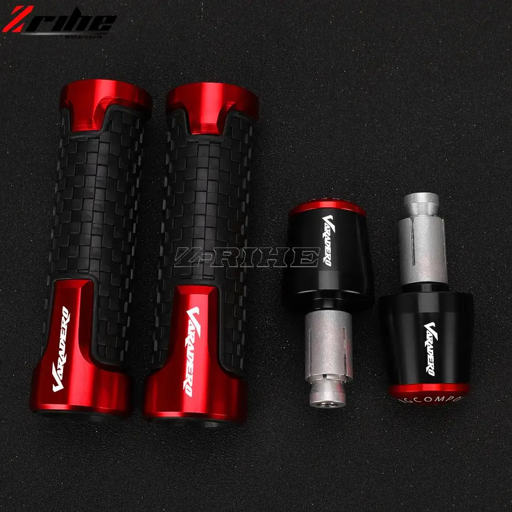 

For Honda XL1000 VARADERO XL 1000 1999-2013 7/8"22MM Motorcycle CNC Aluminum Accessories Handlebar Grips Handle Bar Cap End Plug