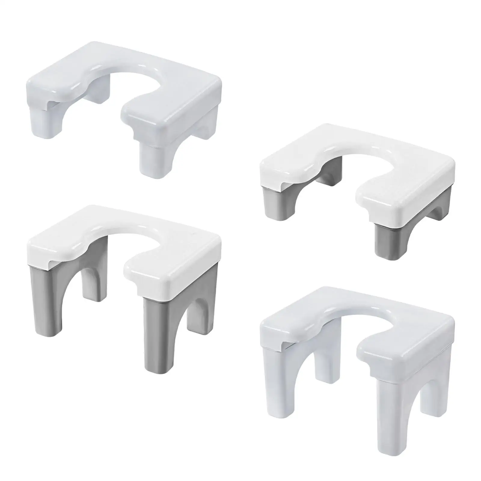 Toilet Seat Squatting Toilet Stool Chairs Widen Panel Household Moveable Lightweight Non Slip Potty Chairs for Bathroom Indoor Outdoor Hotel