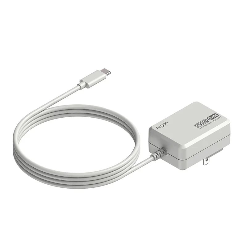 Argon Pwr Gan Usb-C Pd Alimentatore 27 Watt Per Raspberry Pi 5