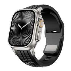 Silicone Sports Strap - 44mm 45mm 46mm 49mm (Style 2 T B)