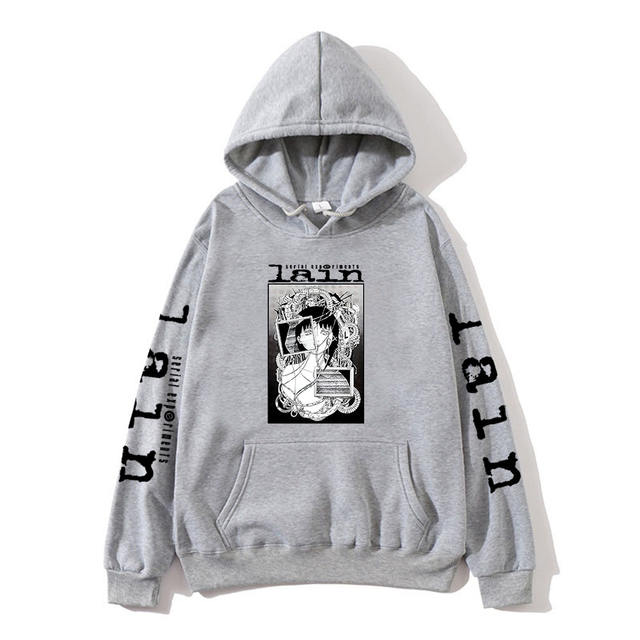 SERIAL EXPERIMENTS LAIN THEMED HOODIE