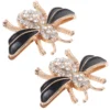 2 Pcs Wedding Shoes Buckle Accessories for Girls Buckles Decor Bag Charms Metal Clips Ornaments 3