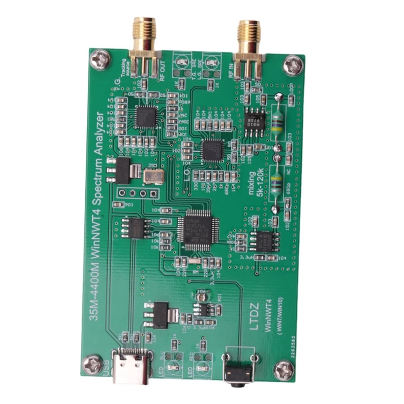 

33Mhz-4400Mhz Spectrum Analyzer USB LTDZ 35-4400M Spectrum Signal Source RF Frequency Domain Analysis Module
