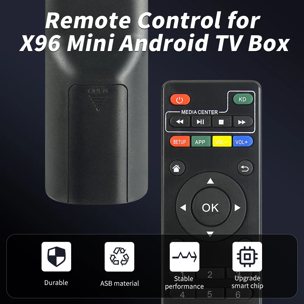 Telecomando Universale WOFASHPURET Per TV E Lettori 4K – 31 Tasti, Portata 8m, Facile Da Usare