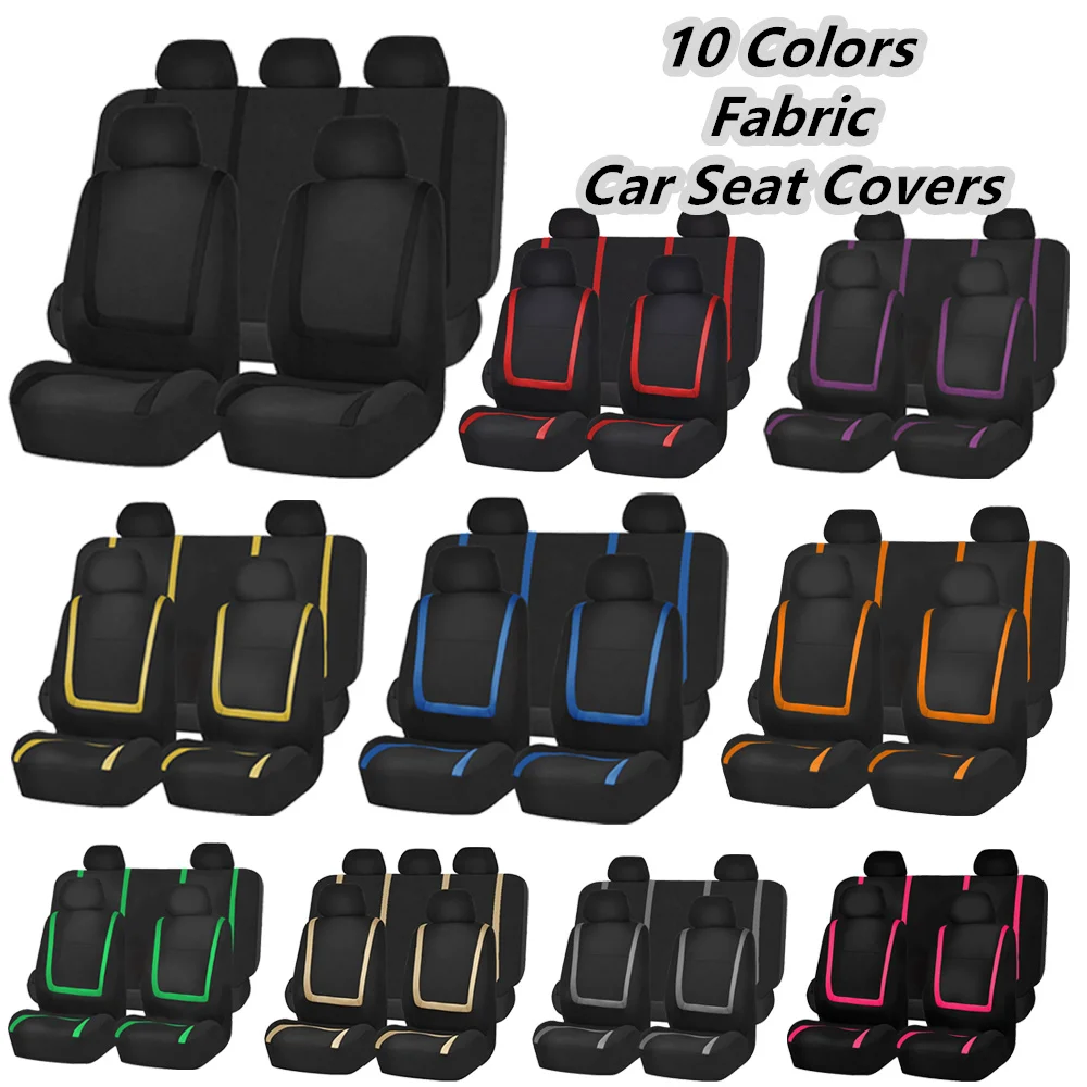 

Fabric Car Seat Covers For MG 3 5 6 7 GT ZS HS RX5 Automobile Seat Cushion Protection Cover Car-Styling Interior Accessories