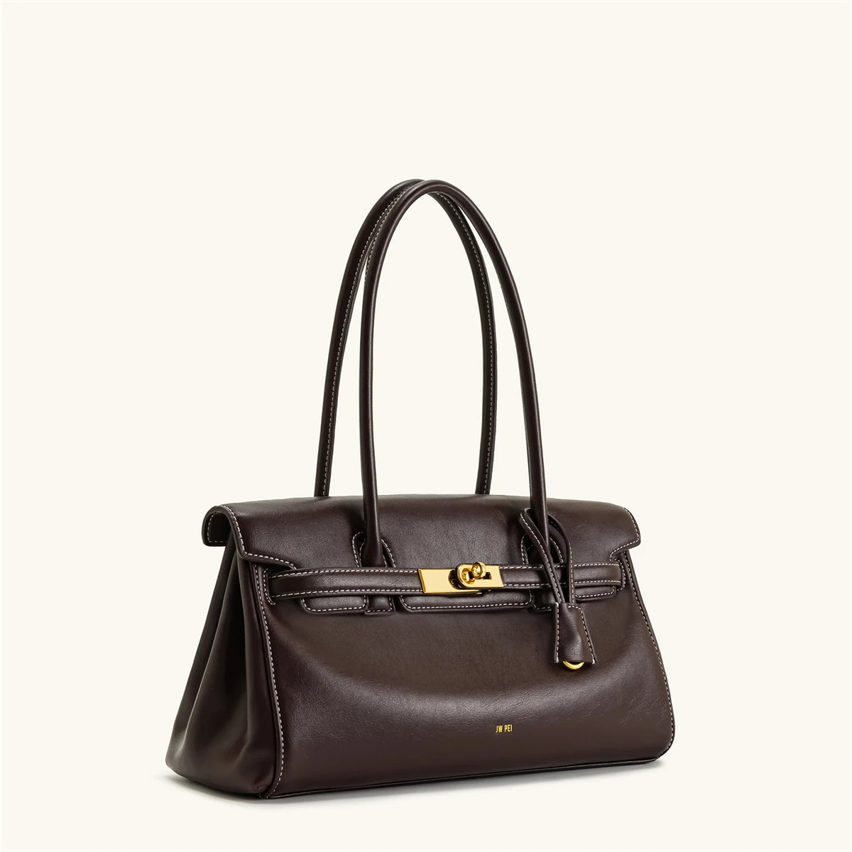 JW PEI يارا حقيبة يد للنساء حمل حقيبة جلد نباتي أس...