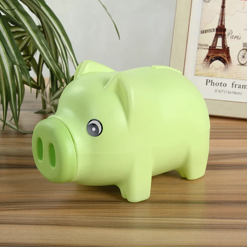 Cartoon cute Pink pig coin crash coin box gift children save Money Saving Box Case Coins Kawaii Cartoon Pig Shaped Piggy Bank piggy bank coin bank coin holder coin saver