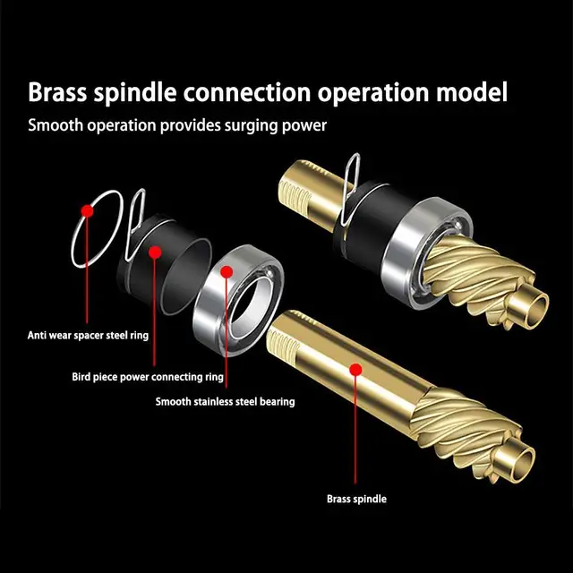 강력하고 내구성 뛰어난 YFASHION 스피닝 낚시 릴