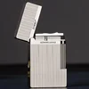Zorro Loud Voice Kerosene Lighter Metal Wire Drawing Sideslip Grinding Wheel Ignition High-end Smoking Accessories Gadgets 3