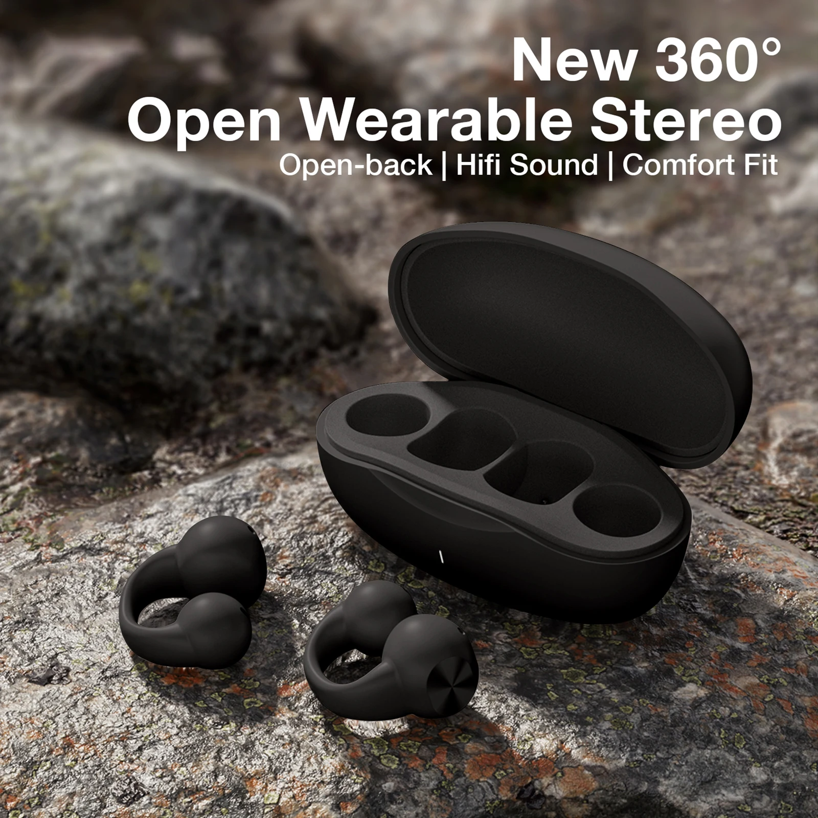 Наушники Olistone с беспроводной связью Bluetooth 5.3, стиль открытой спины для занятий спортом и на открытом воздухе