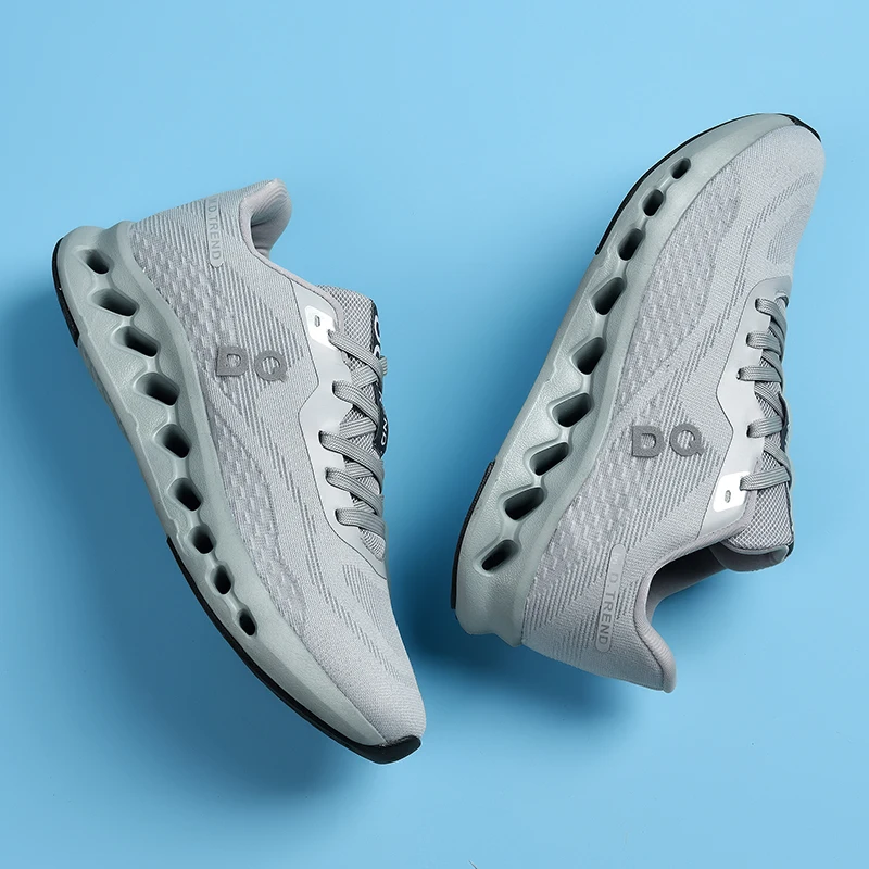 Men Lightweight Mesh Summer Sneakers Breathable Running Shoes Soft Sole Non-Slip Comfort Stylish Casual Design