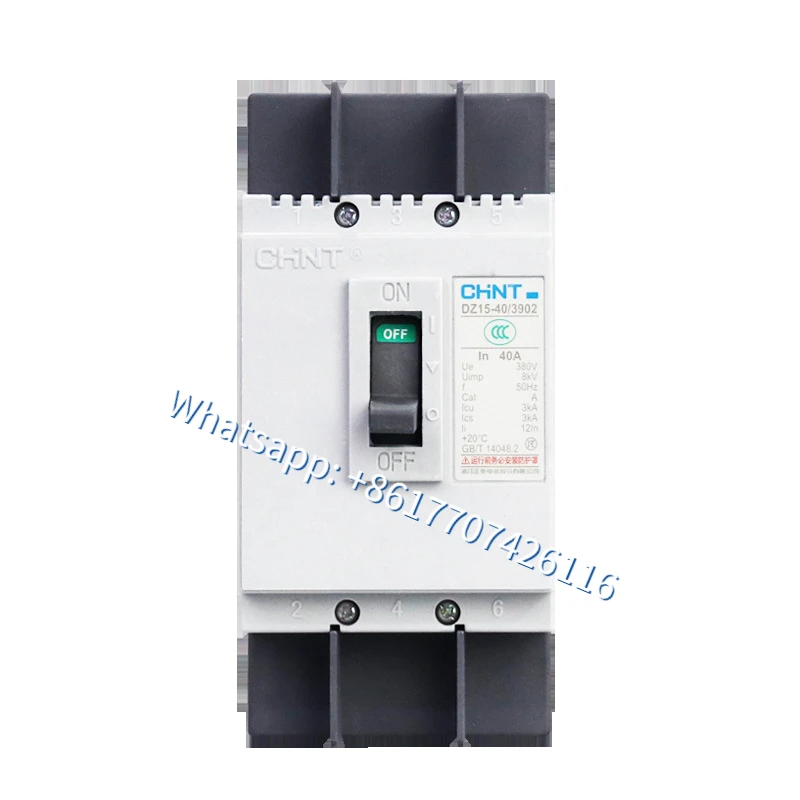 

DZ15-40/100/3901/3902 обычный пластиковый чехол выключатель цепи 3P3 pole