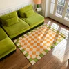 Checkered Area Rug Living Room Non-slip Entrance Door Mat Sofa Table Large Area Carpets Bedroom Bedside Floor Mat Home Decor Rug 1