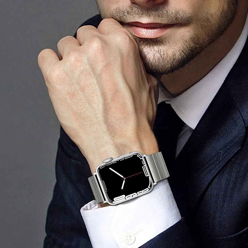 รูปสินค้า สายนาฬิกาโลหะคุณภาพสูงสำหรับ Apple Watch