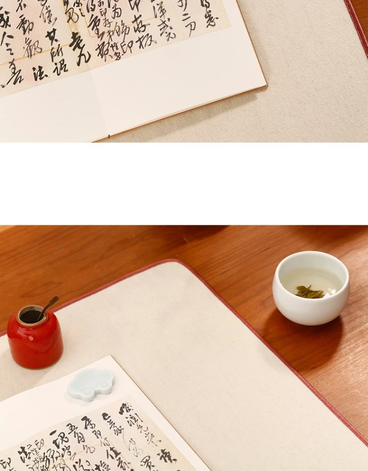 Superweiche Filzgleiter für Wollhaarmalerei, bunte künstlerische Kalligraphie, chinesische Malerei, Filz für Studenten, Schreibübungen, Filzgleiter – Detail 19