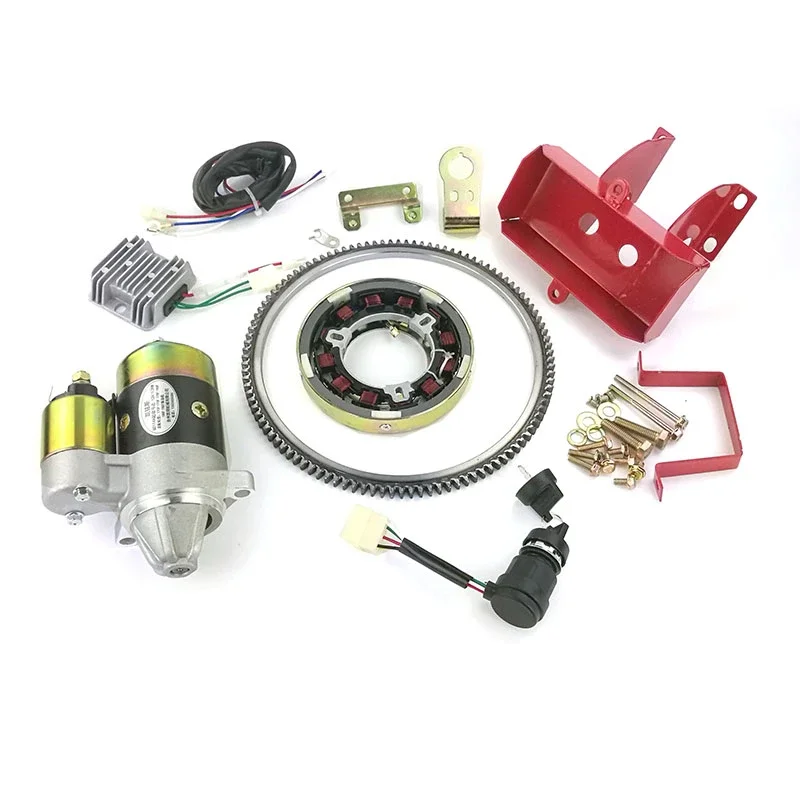 

Micro-tillage Electromechanical Starter 186 Electromechanical Starter Modified 173F/178F/180F/188F Motor Complete Set