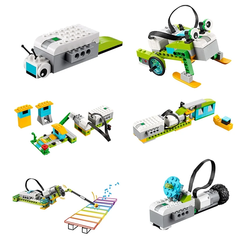 NEW Technical WeDo 2.0 Robotics Construction Set Building Blocks Compatible  with 45300 Wedo 3.0 Educational DIY Toys2