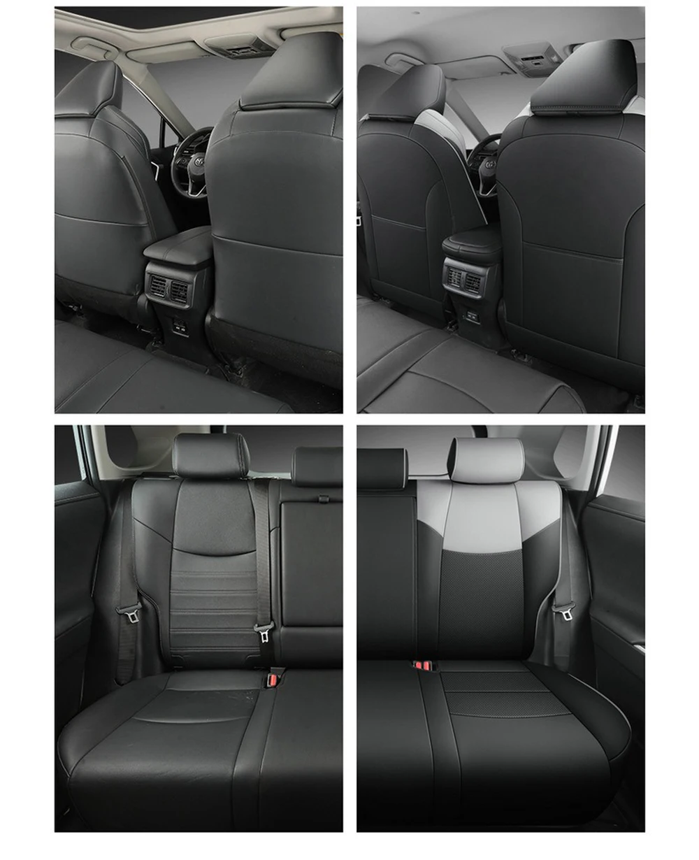 Housses de siège auto pour Toyota CHR Jane Version 2018 2019 2020 2021 2022 2023 CH-R housse de protection de siège de voiture coussin en cuir