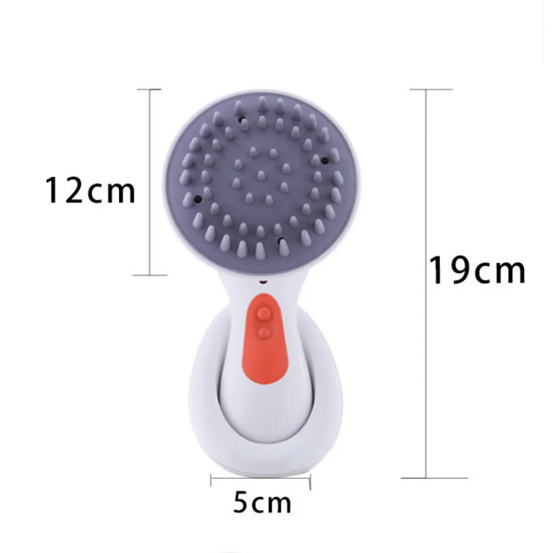 New Electric Head Massager Rechargeable Household Kneading Vibration Waterproof Multi-function Scalp Massager AE902