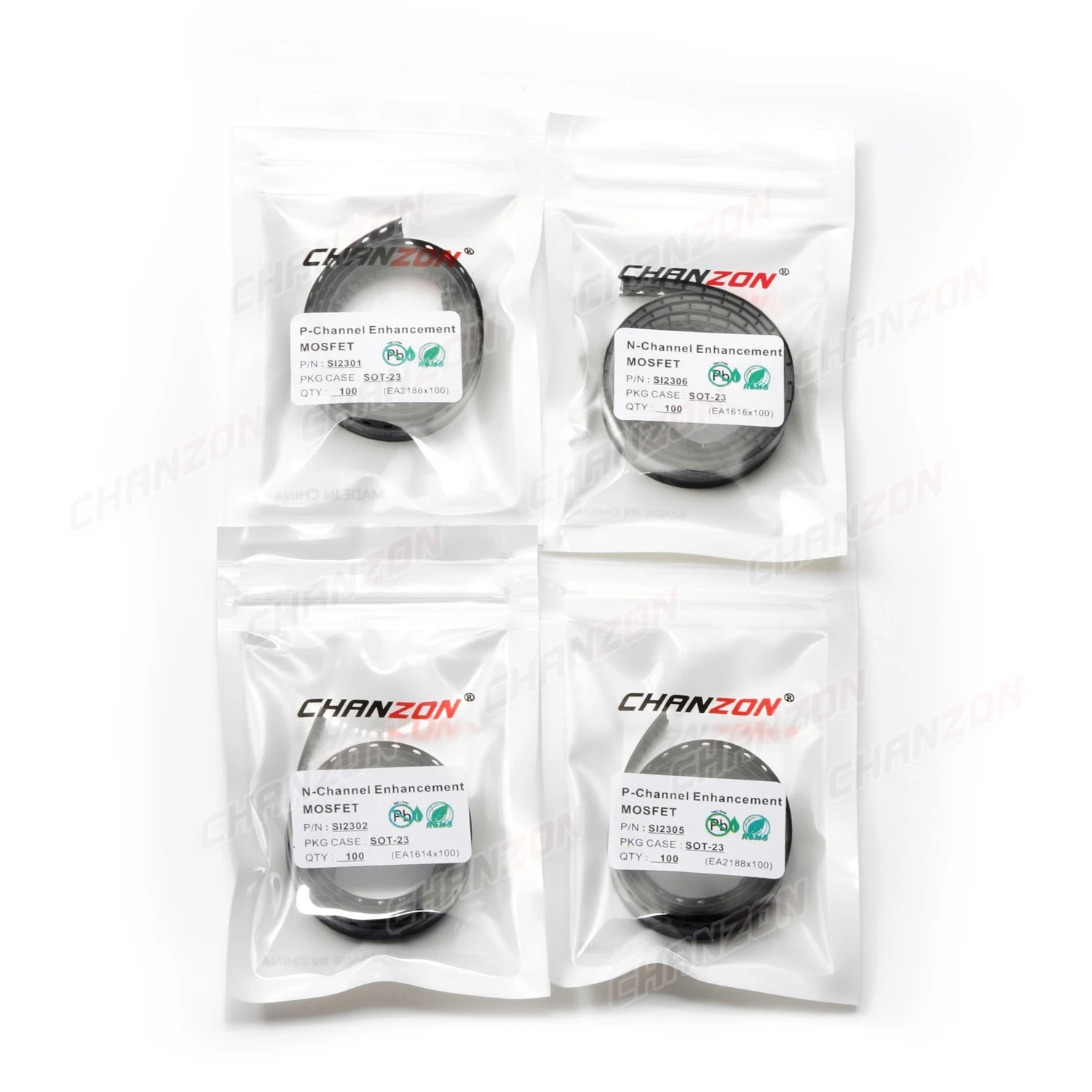 100Pcs Original Si2302 Si2306 Si2301 Si2305 N-Kanal Mosfet Verbesserung Modus Bereich-Wirkung Sot-23 Transistor integrierte Schaltung – Detail 2