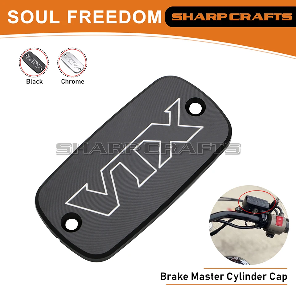 Motorcycle CNC Aluminum Front Brake Master Cylinder Fluid Reservoir