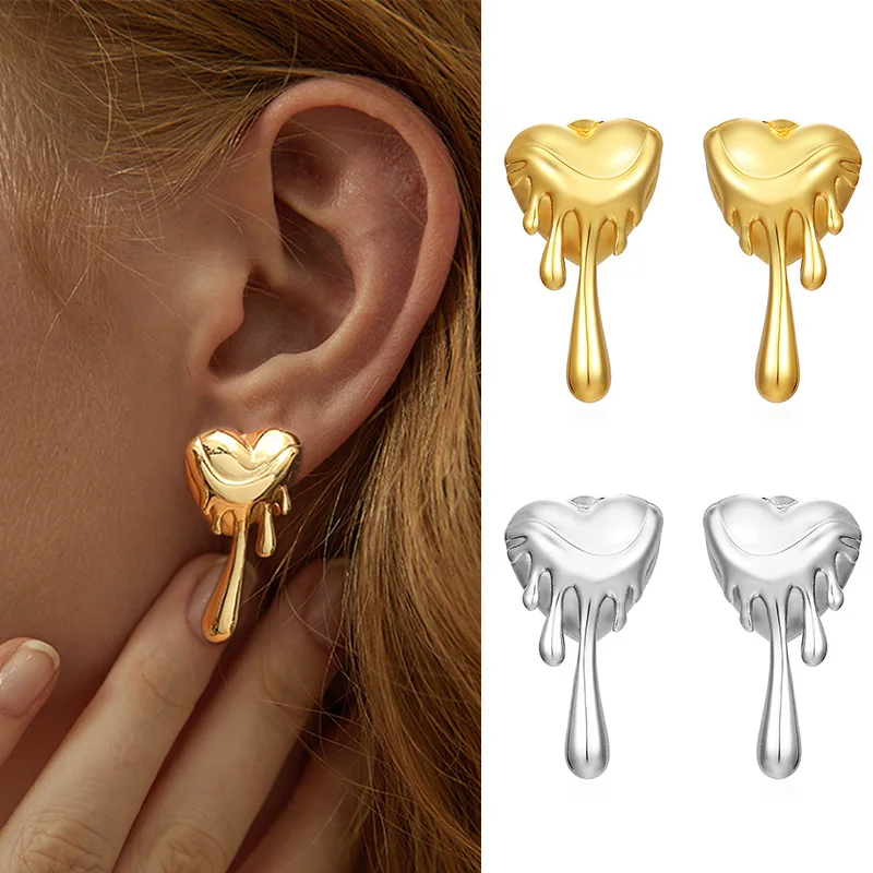 ピアス Melting Heart Earring Melting Heart Earring - Lemon – ap0cene