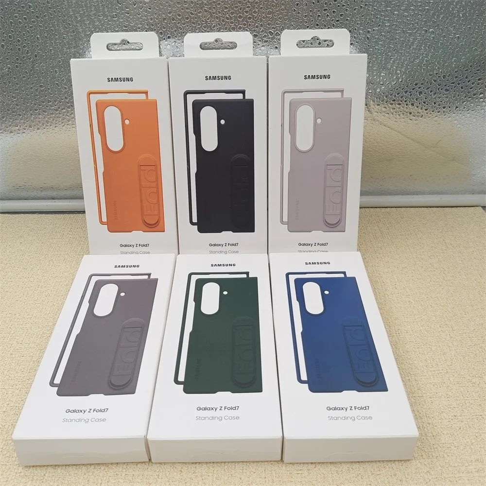 For Samsung Galaxy Z Fold7 Sensory Standing Case Foldable Bracket