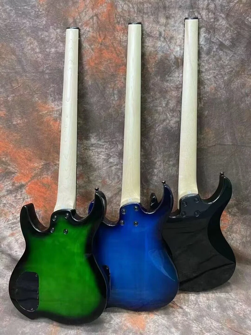 762mm Scale Headless Electric Bass Guitar 4 String 39 Inch