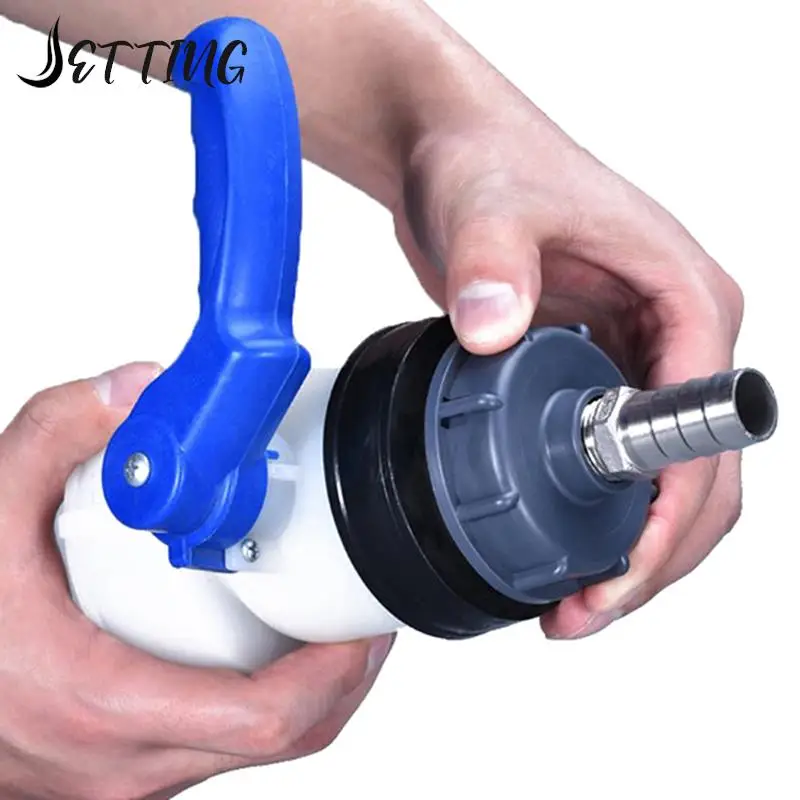 1pcs Durable IBC Tank Fittings S60X6 Coarse Threaded Cap To 1/2\
