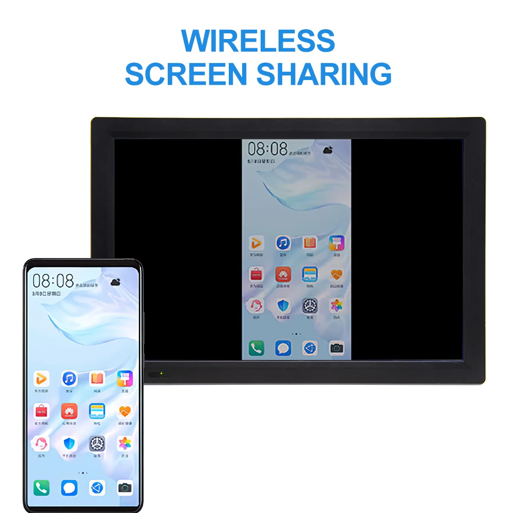 S2cb9563f3ddc487eada975e9dd9aef852 14" inches Portable Digital TV, DVB-T2, ATSC, ISDB, Digital Analog Car Television Player, Wireless Screen Share Miracast HDMI Video Player Mallzona