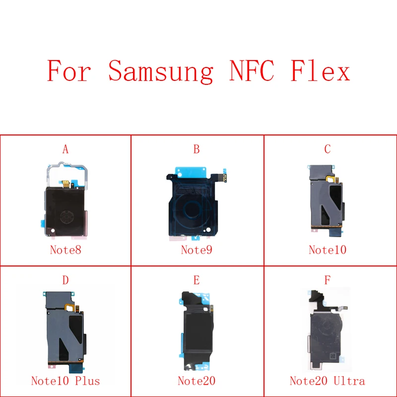 Беспроводное зарядное устройство чип NFC модуль Антенна гибкий кабель для Samsung Note 8 9 10 Plus 20 Ultra 5G Note20 Note10 Note9 Note8 запчасти