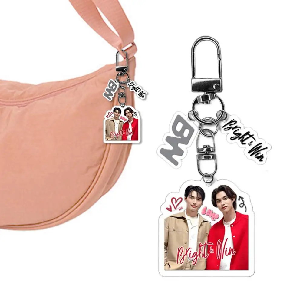 Acryl-Schlüsselanhänger und Rucksack-Anhänger, Schlüsselanhänger mit thailändischen Prominenten-Motiven, Acryl-Schlüsselanhänger, Cartoon-Taschenanhänger, Schlüsselring-Accessoires – Detail 15