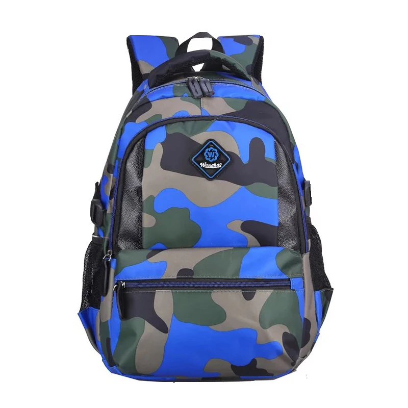 OYIXINGER 2024 Fashion Children's Schoolbag Men's And Women's Camouflage Leisure Backpack For Primary And Middle School Students