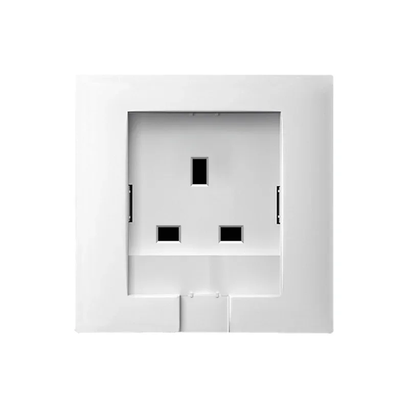 UK Plug 13A Wall Embedded Socket Panel, Hidden Wall 220V