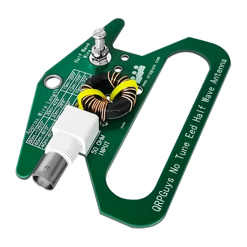 2X 50Ω No Tune End Fed Half Wave Antenna 10W Portatile Single Band 80M-10M End Fed Half Wave Linear Fornisce Antenna