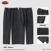 ZODF Retro 2024 Men Autumn Washed 380gsm Cotton Pants Unisex High Street Basic Oversized Solid Sport Straight Trousers HY0885 6