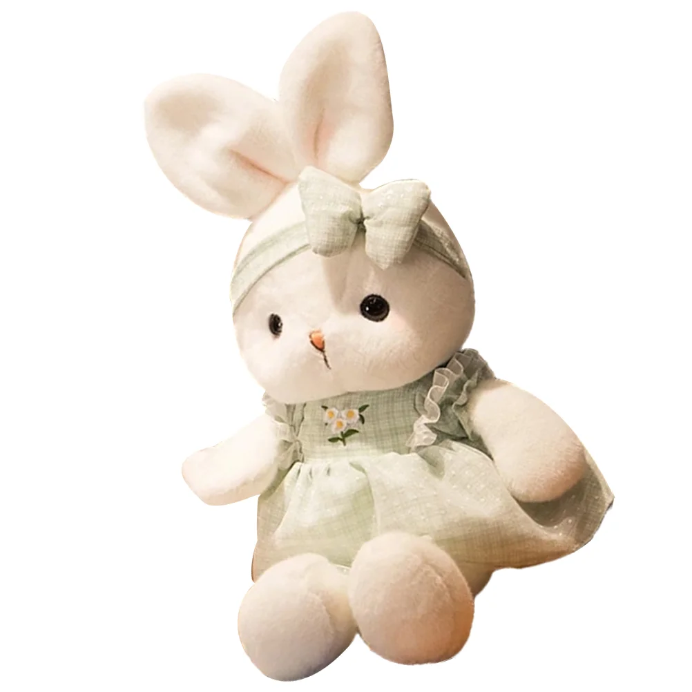 Plush Bunny Stuffed Animals Toy for Girls Kids Toys Rabbit Decor Children’s