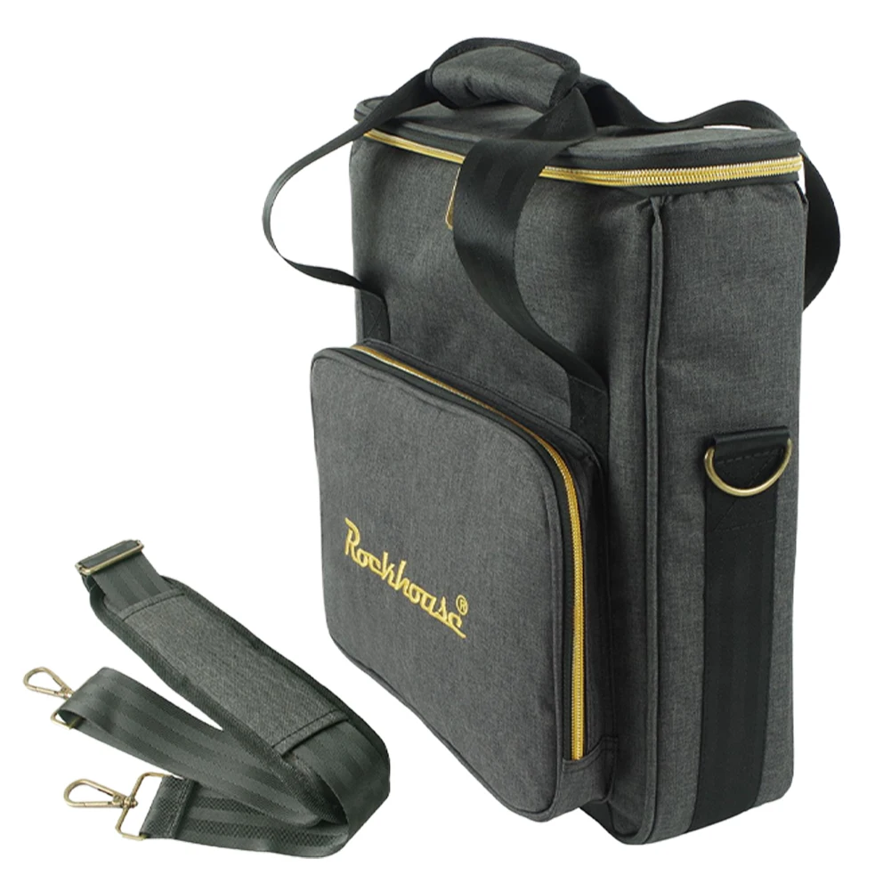 Vinyl Records Carrying Bag Large Capacity Vinyl Records Storage Handbag Thicken Padded CD Bag for 12 Inch Vinyl Records