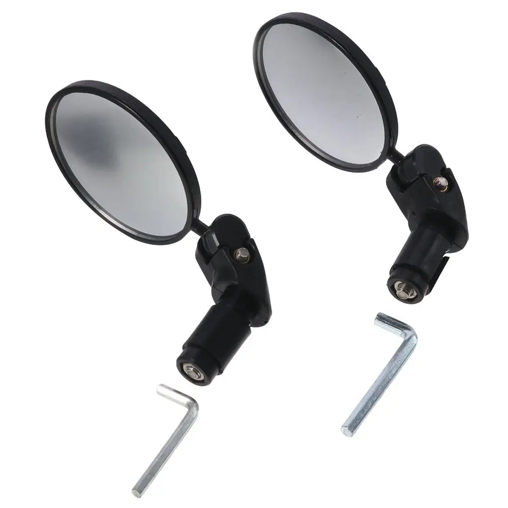 조정 가능한 360 회전 HD 유리 볼록 렌즈 자전거 백미러, 산악 도로 자전거,..