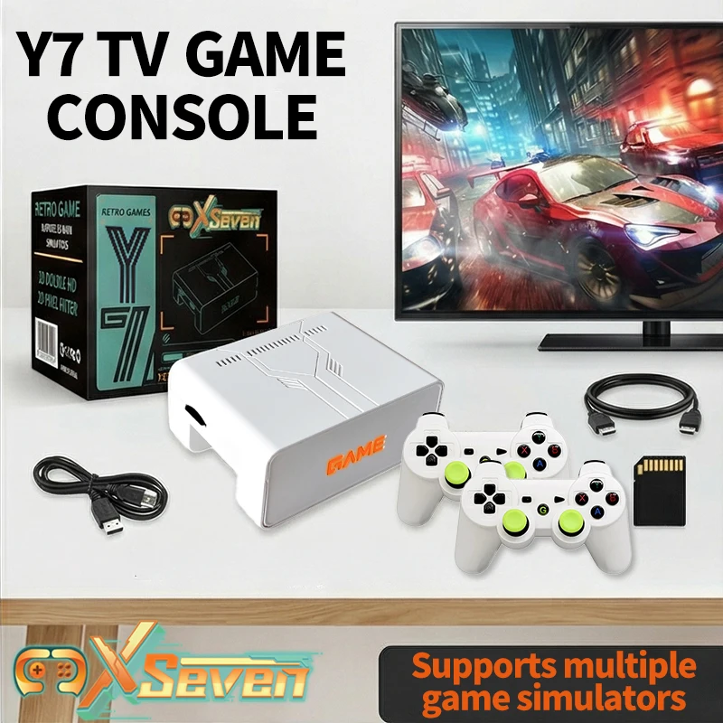 Y7 X7 128GB 4K Retro Game Console | 10,000+ Games 1