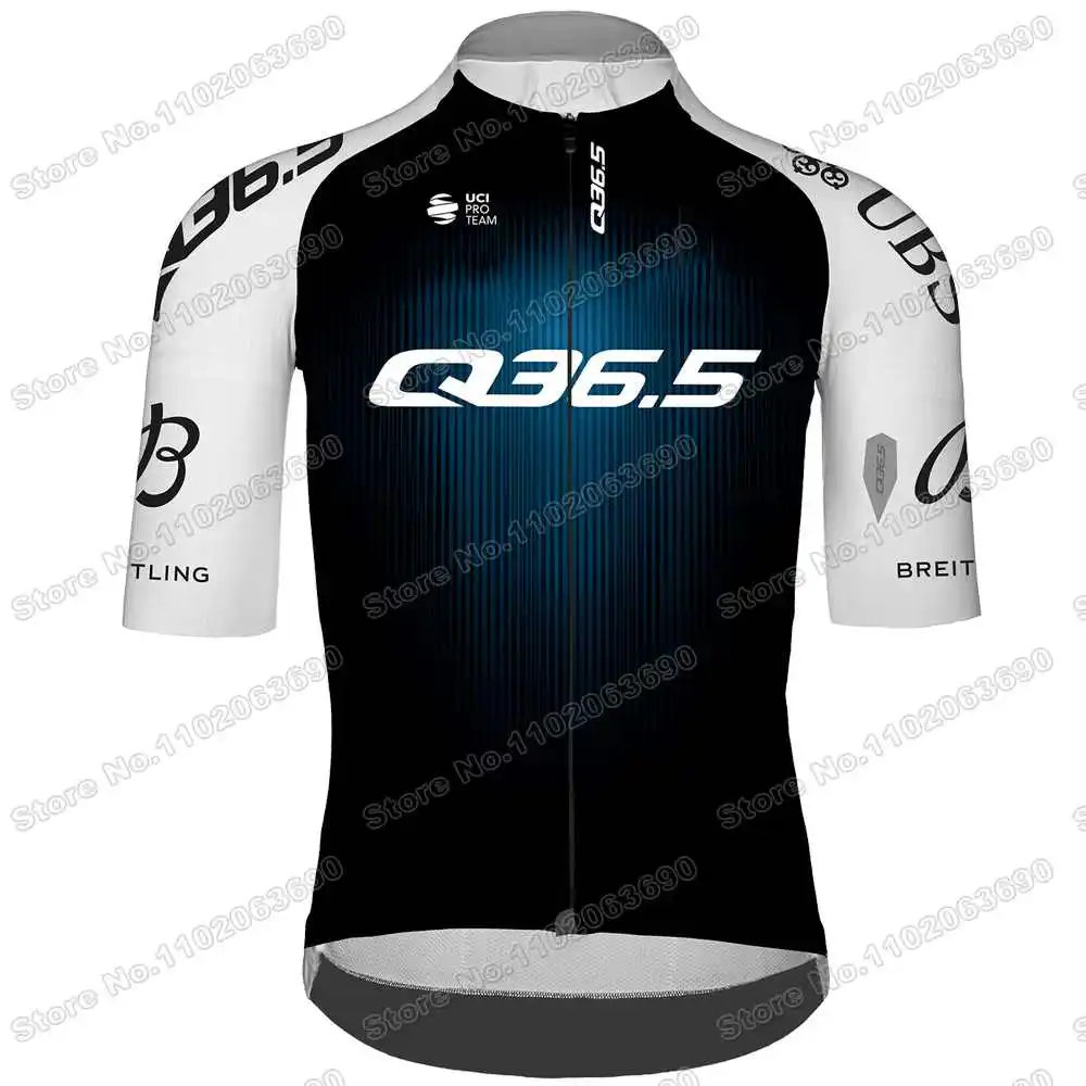2025 Q36.5 Pro Cycling Team Cycling Jersey Set Summer Cycling Clothing Men Road Bike Shirt Suit Bicycle Bib Shorts MTB Uniform 4