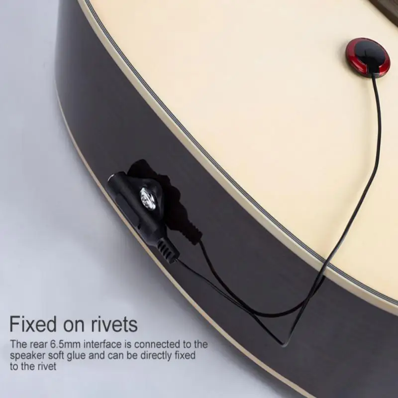Guitar Pickup Professional Piezo Contact Microphone Pickup For Guitar Violin Banjo Mandolin Ukulel Parts Accessories