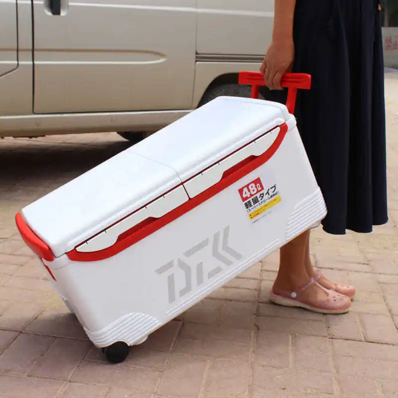 48 L Sea Fishing Cooler Box Incubator Boat Fishing Multipurpose Cold