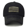 New Fashion Classic Unisex American Flag Embroidered Pattern Cotton Adjustable Baseball Cap 2