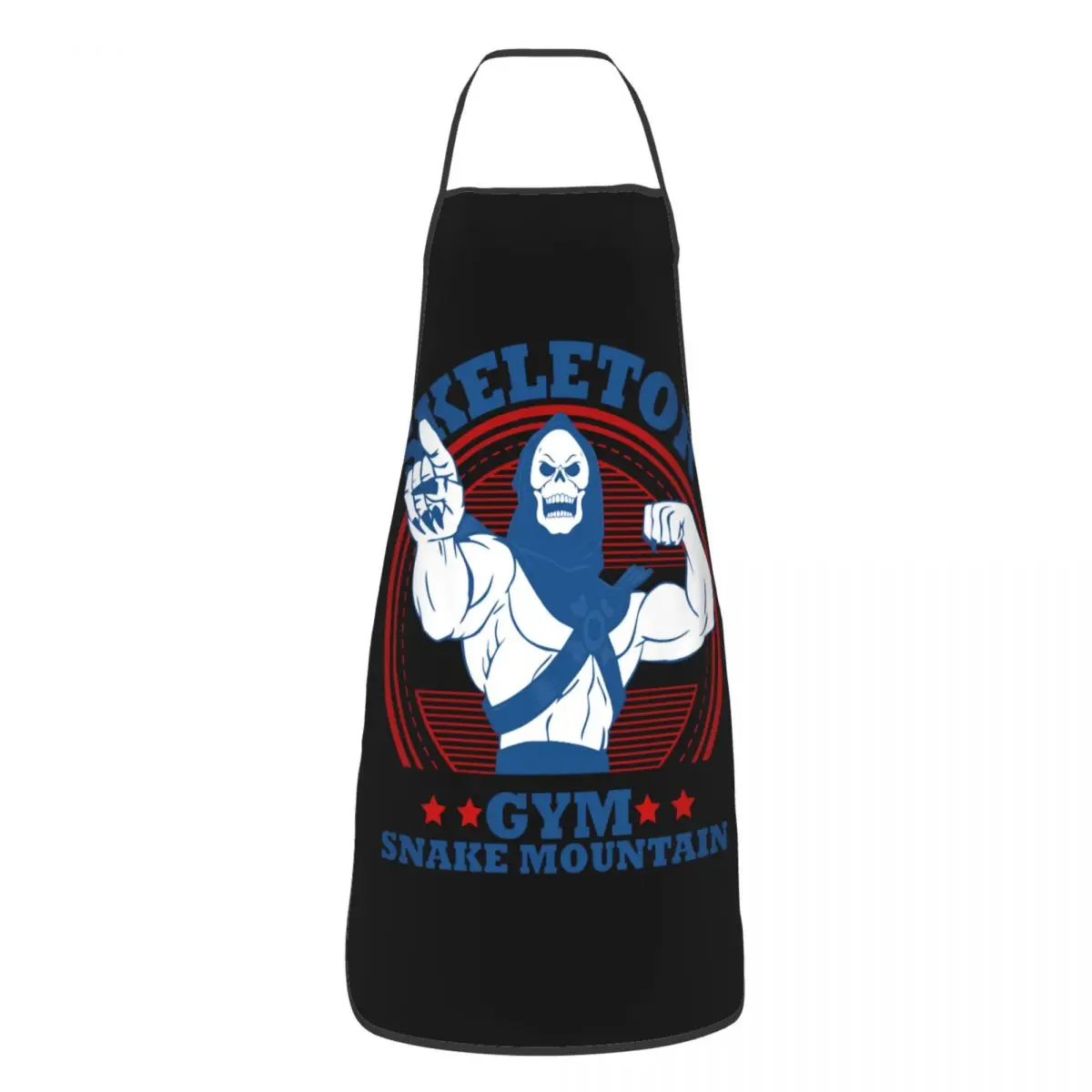 Skeletor Gym Snake Mountain Bavaglino Grembiule Adulto Donna Uomo Chef Tablier Cuisine He-Man E The Masters Of The Universe Giardinaggio