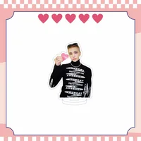 Korean Idol Felix Hyunjin Valentine's Day New Acrylic Double-sided Standing Tabletop Ornament Seungmin Han Changbin Lee Know 2