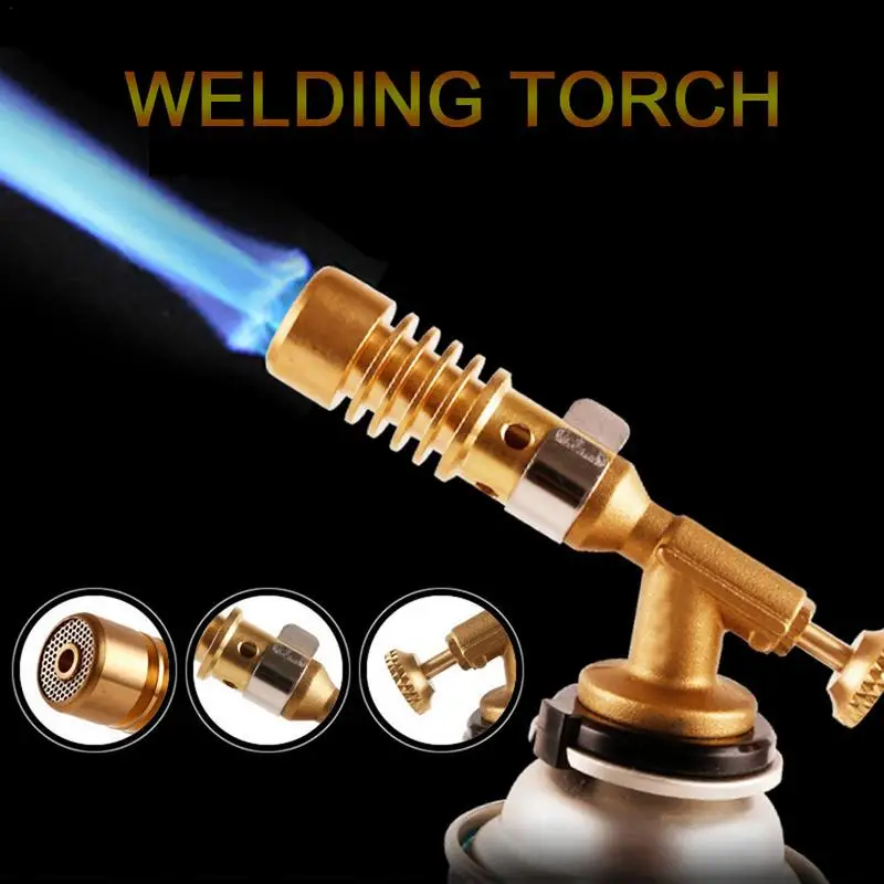 

Outdoor BBQ Torch Sprayer Full Copper Burner Heat Welding Camping Picnic Portable Baking Tools