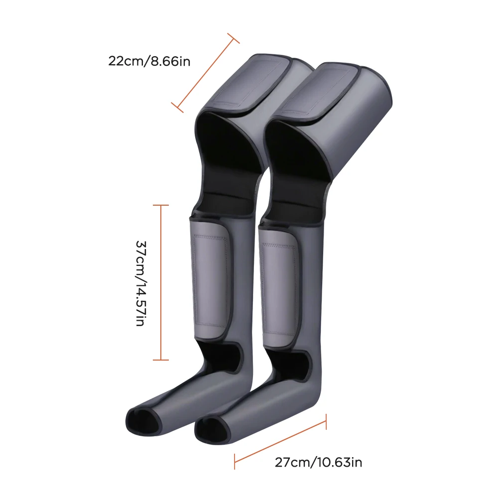 Akumulatorska masažna naprava Telečja zračna blazina Wrap Kompresijska električna masaža nog Airwace Foot Health Care Relax Pressotherapy_voghion.com