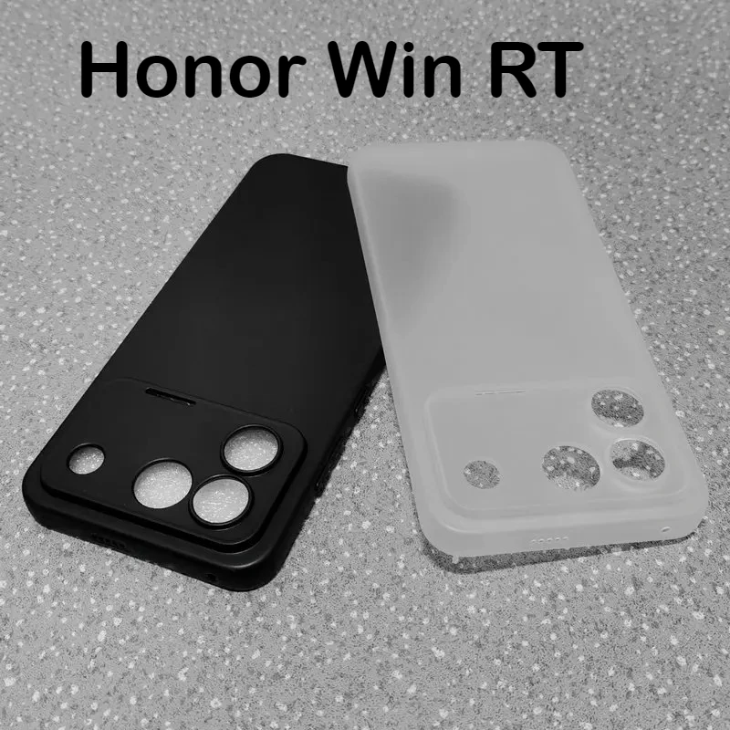 Soft TPU Matte Transparent Phone Case - Silicone Protective Shell