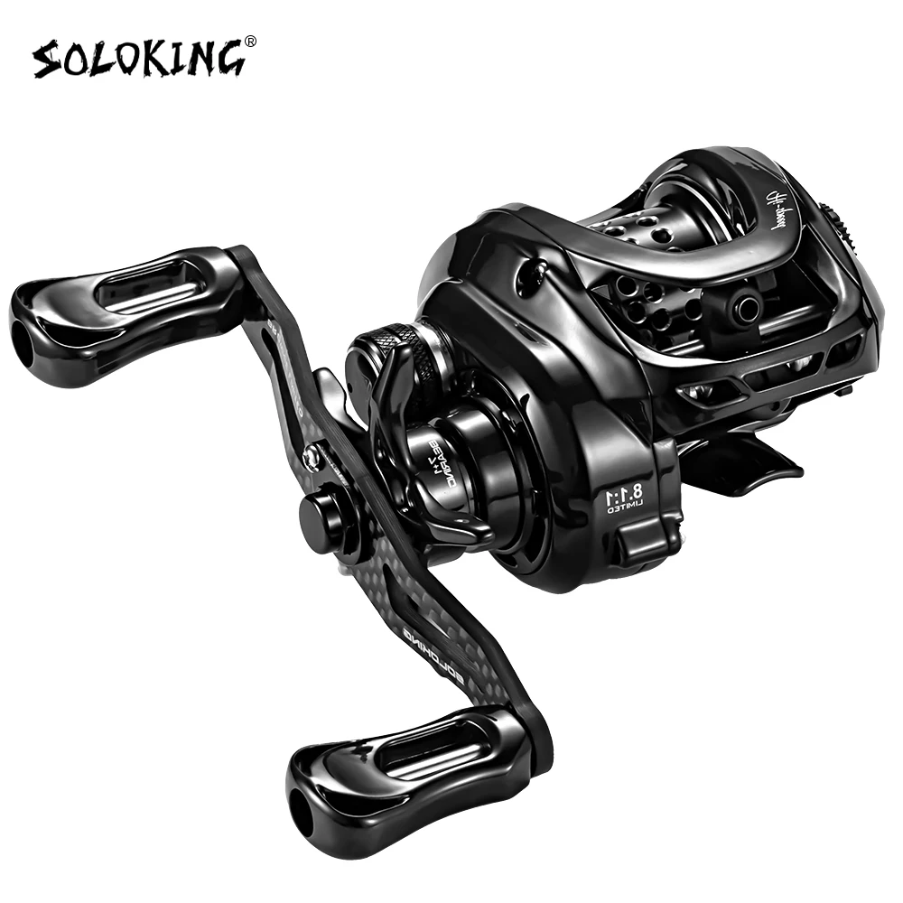 Moulinet De Pêche Baitcasting - Rapport 7.5:1 - Drague Max 10kg - Neuf, Origine Japon